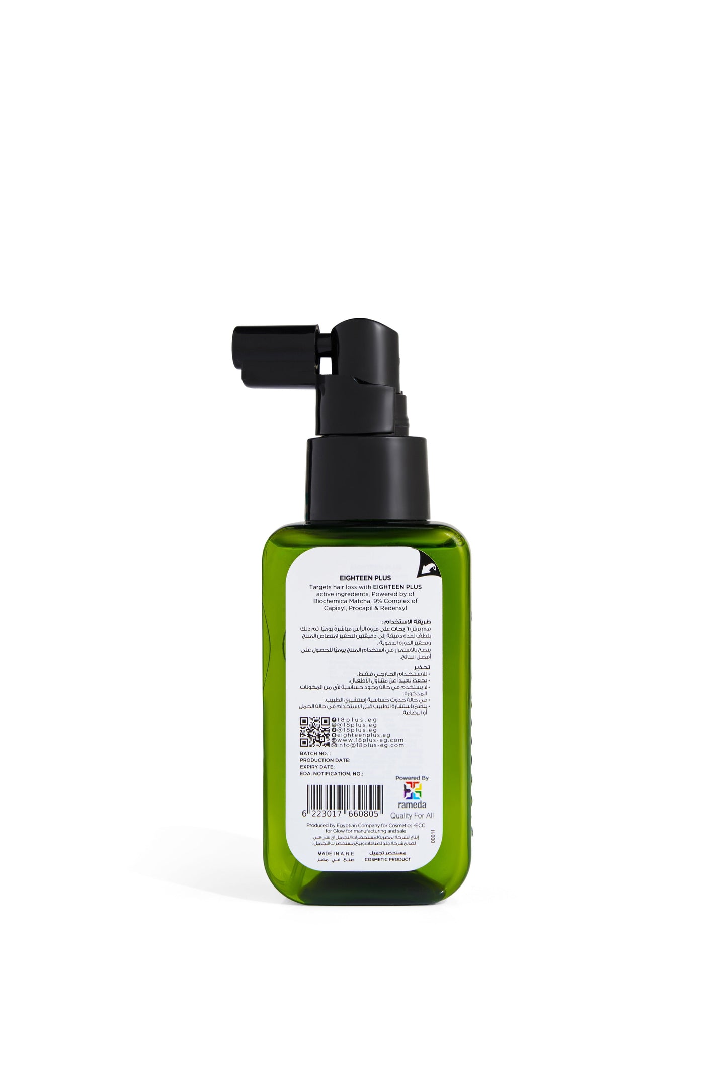 18+ Anti-hair loss spray 100 ml